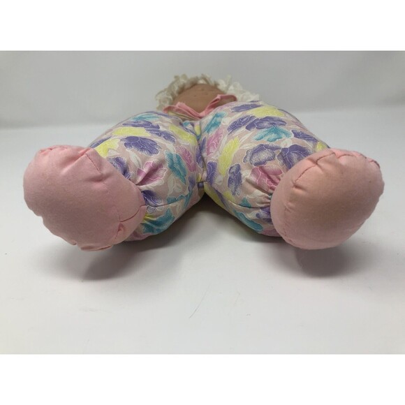 Uneeda Pretty Powder Puff Plush Vintage Doll Fabric Stuffed Soft Toy 14" Softest - Picture 7 of 9